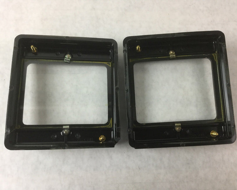 Glass Cover Only for GE Auxiliary Relays, (Lot of 2)Frame Cracked