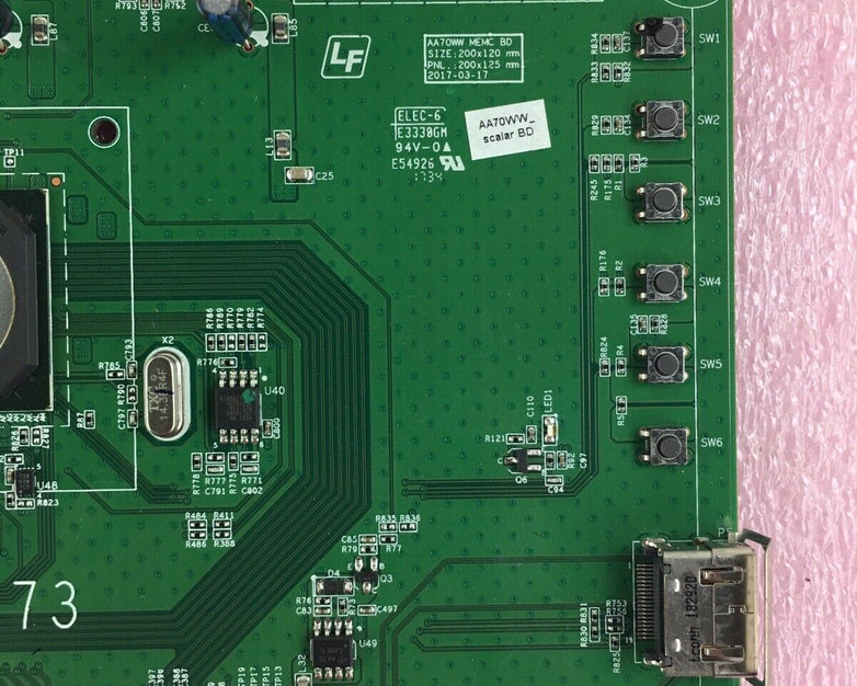 Cisco Spark Board 70 AA70WW Logic Board 0171-1172-0073 Tested