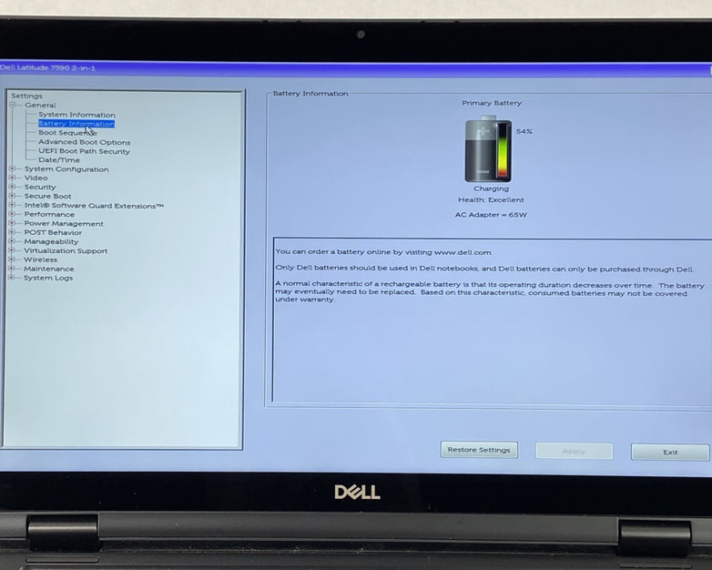 Dell Latitude 7390 2 in 1 13.3" Touch i5-8250U 1.7 GHz 8 GB RAM No HDD No OS