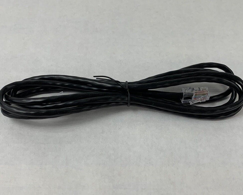 Unbranded RJ-45 Ethernet Cable Black 6 Ft (Lot of 4)