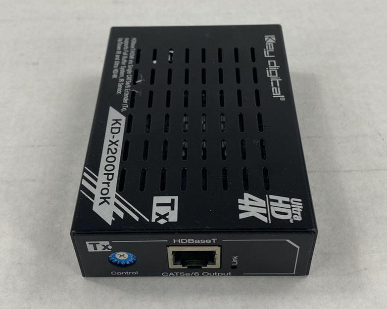 Key Digital KD-X200ProK Tx HDBaseT/HDMI via Single CAT5e/6 Extender Lot of 2