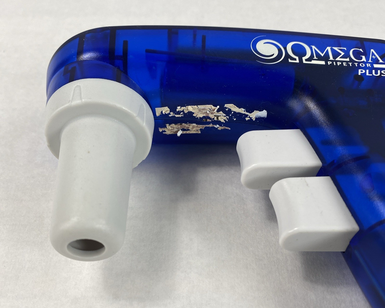 Omega Pipettor Plus Electronic Pipette Untested