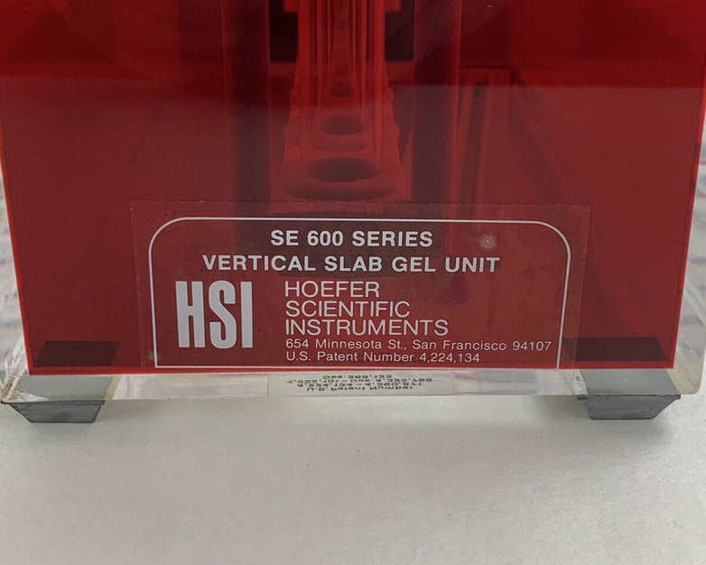 Hoefer Scientific SE600 HSI Gel Electrophoresis Vertical Slab Unit