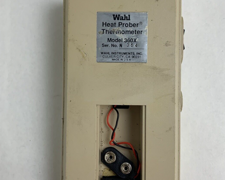 Wahl 360X Microprocessor Circuit Heat-Prober Thermometer Power Tested
