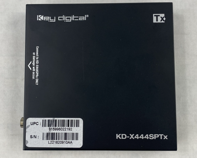 Key Digital KD-X444SP 4K 18G HDMI over 50m CAT5e/6 Extender Set Power Tested