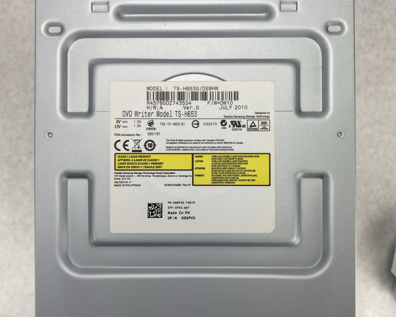 DVD-CD Rewritable Drive Model TS-H653H DP/N 01Y66R Lot Of 5