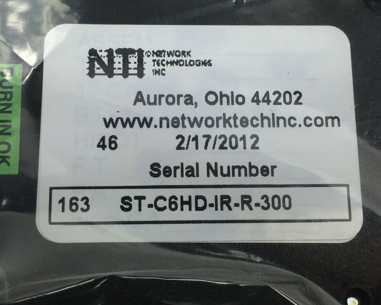 NTI ST-C6HD-IR-R-300 Xtendex Remote Unit
