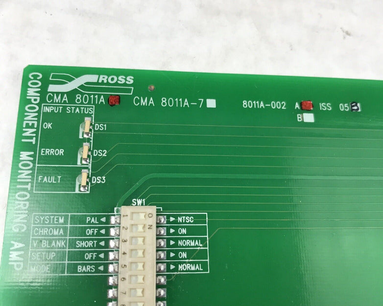 Ross CMA-8011A SDI Component Monitoring and Reclocking Amplifier
