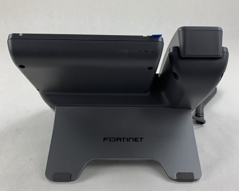 Fortinet FortiFone 480 FON-480 High end IP Phone W/ Handset and Stand Reset