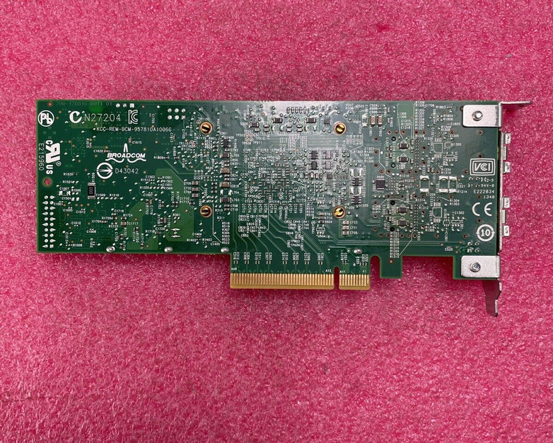 Dell Y40PH Broadcom 57810 10GB SFP+ DUAL PORT Adapter PCI-E Network Card