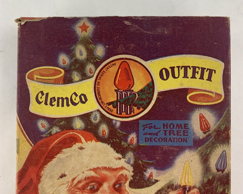 ClemCo 505 8 Bulb Lighting Outfit w/ Original Box Vintage Untested