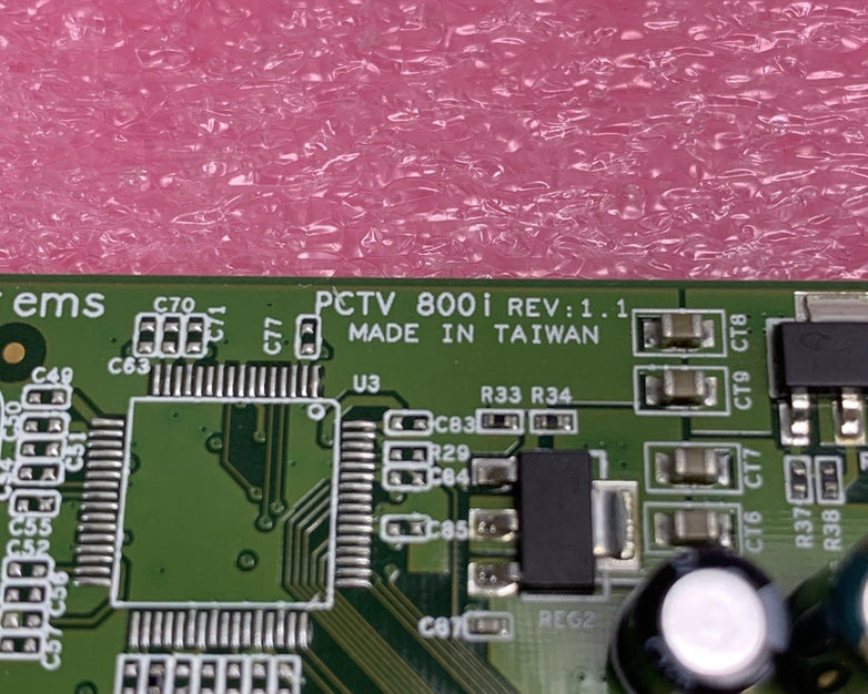 Pinnacle Systems PCTV 800i Video Capture PCI Card