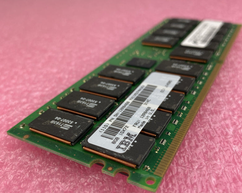 IBM 12R8468 Memory 8GB 400MHz DDR2 DIMM 276-Pin CL3 RAM Untested Lot Of 2