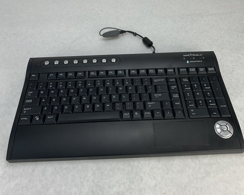 Silver Surf Multimedia Keyboard S103 Dishwasher Safe Silver Seal Protected