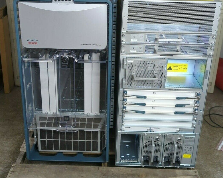 Pair of Cisco Nexus 7000 N7K-C7010 10-Slot Switch Chassis No Modules No Cables