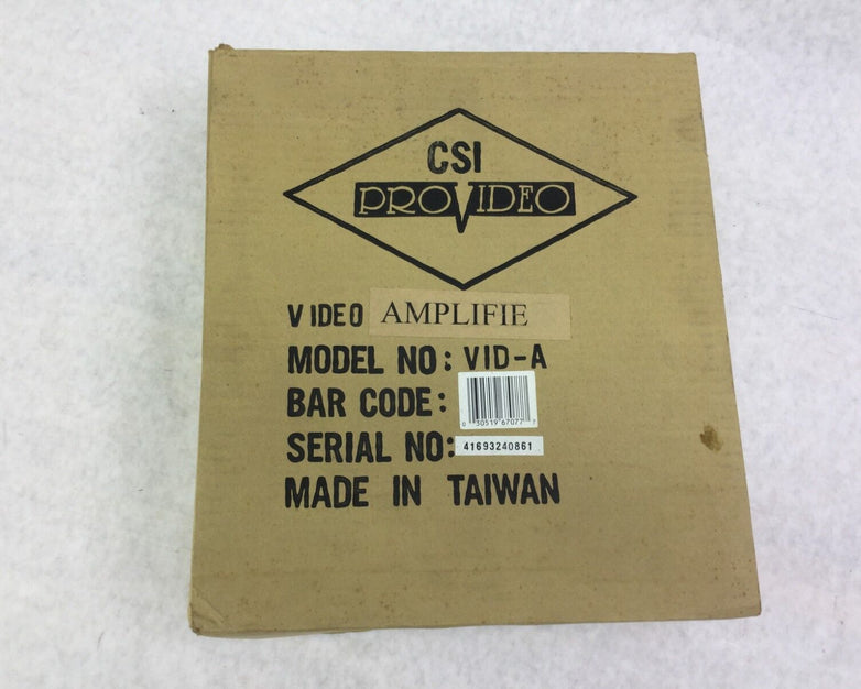 CSI ProVideo Video Amplifier VID-A