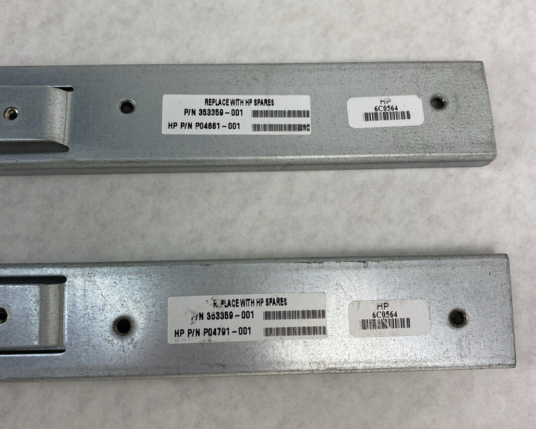 Genuine HP 6C0564 20" 1U Rail Kit Set 353359-001 P04661-001