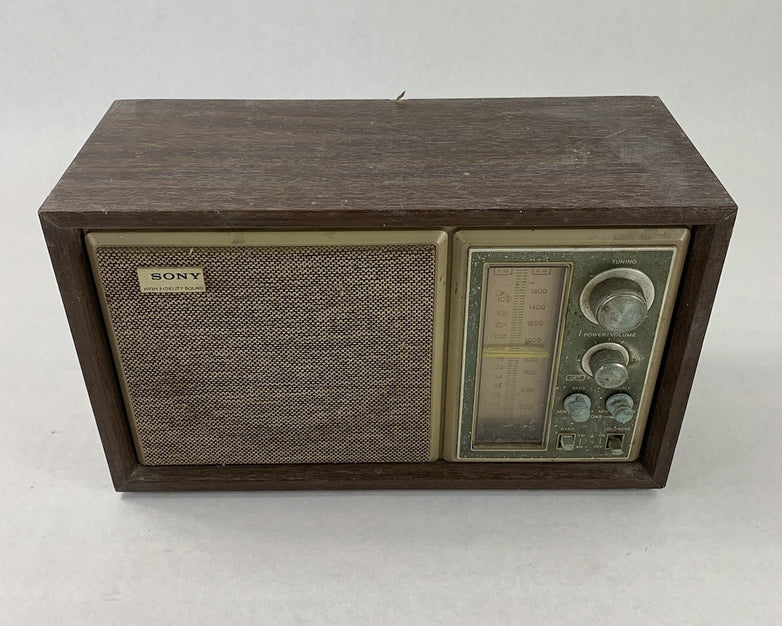 Sony ICF-9550W FM/AM 2 Band Vintage Radio