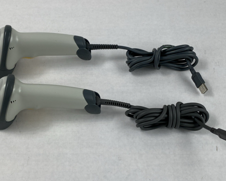 Symbol LS2208-SR20001NA Handheld Barcode Scanner (Lot of 2)