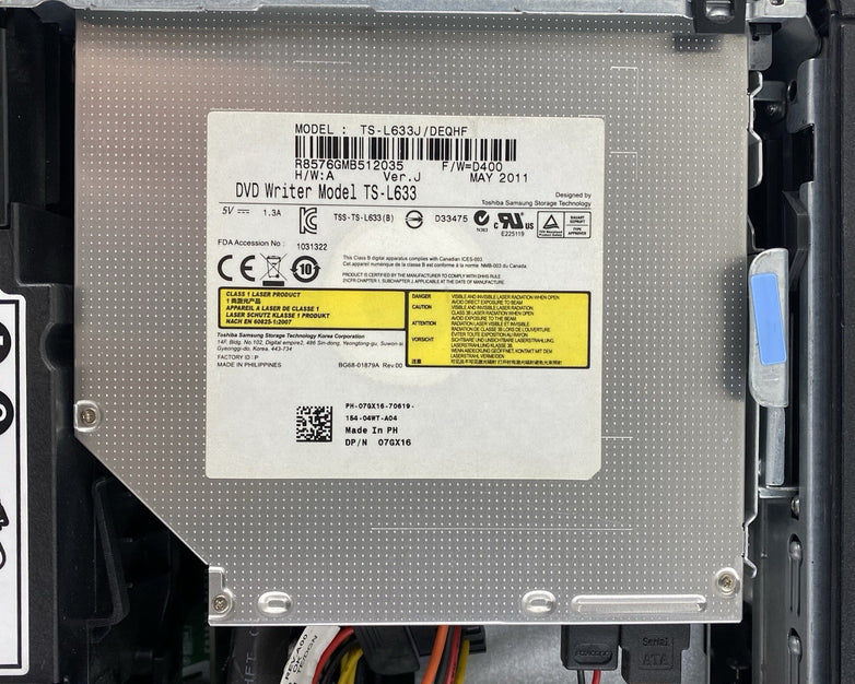 Dell OptiPlex 780 SFF Pentium Dual-Core E5800 3.20GHz 4GB RAM No HDD No OS