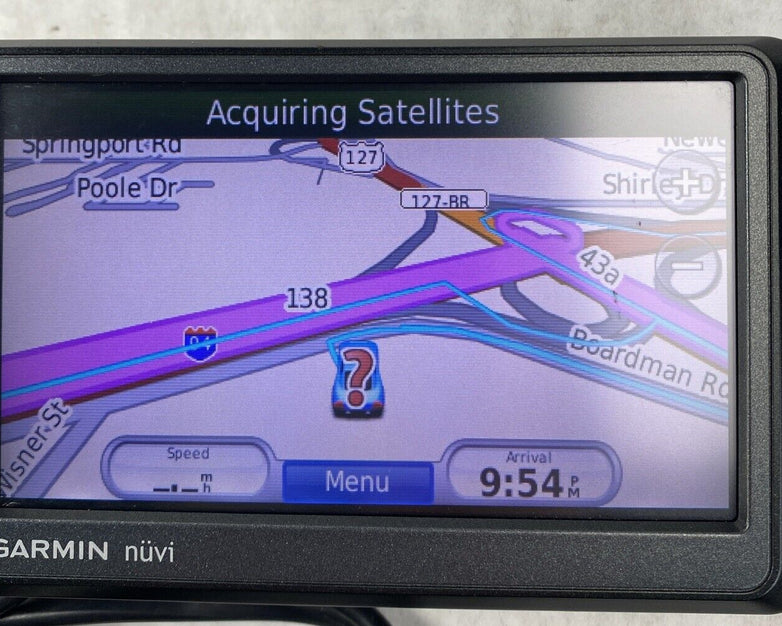 Garmin Nuvi 225W 4.3" GPS Navigation bundled with Automotive Power Adapter