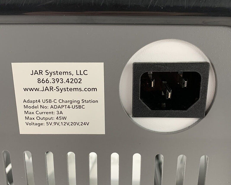 JAR Systems ADAPT4-USBC USB-C Charging Station