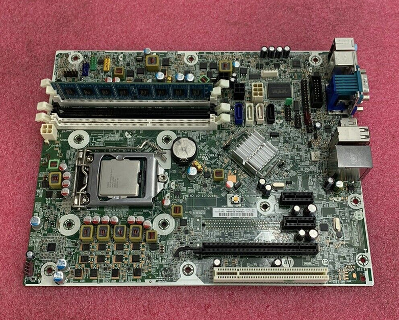 HP 615114-001 6200 Pro Motherboard Intel Pentium G620 2.6GHz 4GB RAM
