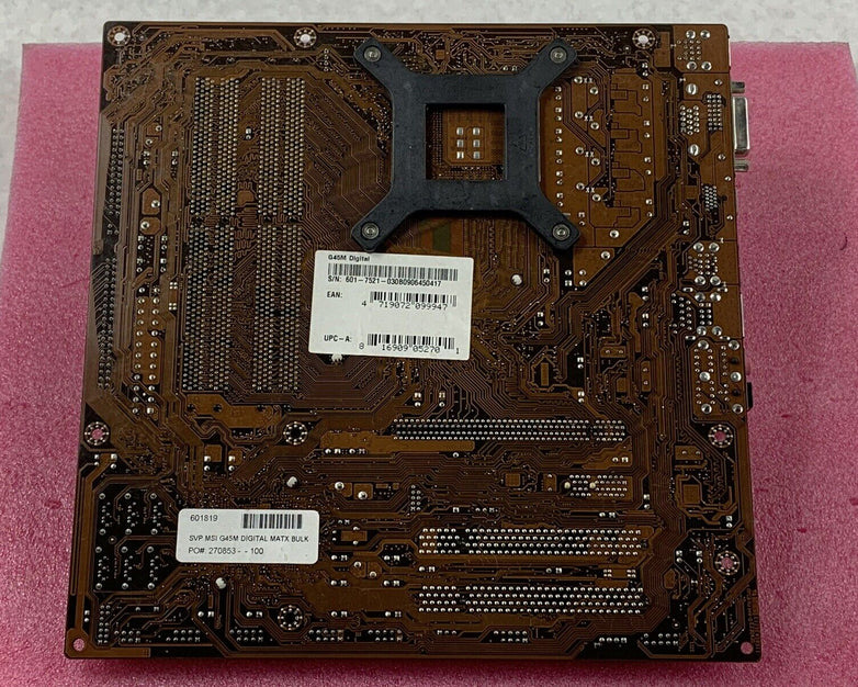 Micro-Star MS-7521 Motherboard Pentium Dual-Core E5300 2.6GHz 4GB RAM