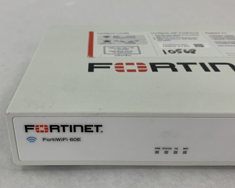Fortinet FortiWiFi-60E FWF-60E Network Security Firewall Tested and Reset