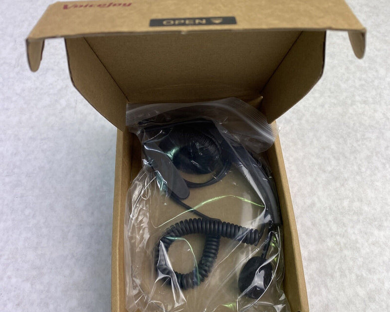 Voicejoy 100807 Call Center RJ-11 Phone Headset T420-C Black