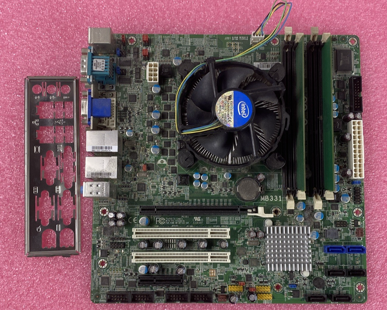 Intel MB331 Motherboard Intel Core i5-3550 3.30GHz 2GB RAM w/ Shield