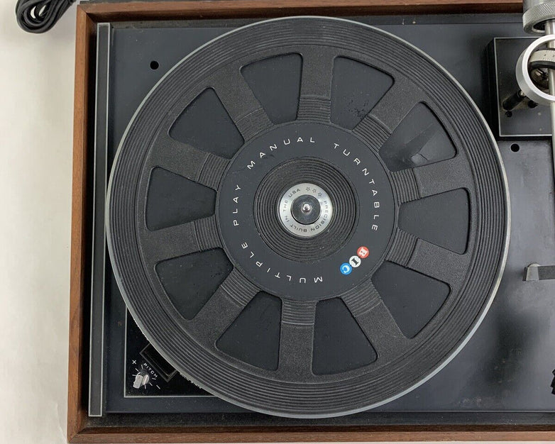 BIC 980 Turntable Belt Drive Automatic Missing Cover Tested 33 Doesn't Auto Land