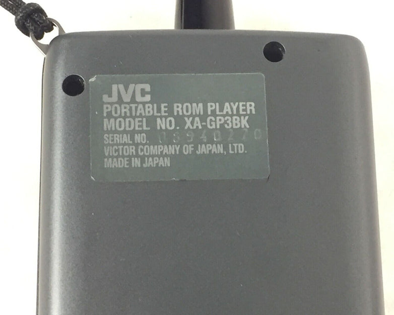 JVC XA-GP3BK Portable ROM Player MPEG Audio Layer-3 W/Lanyard (Lot of 2)