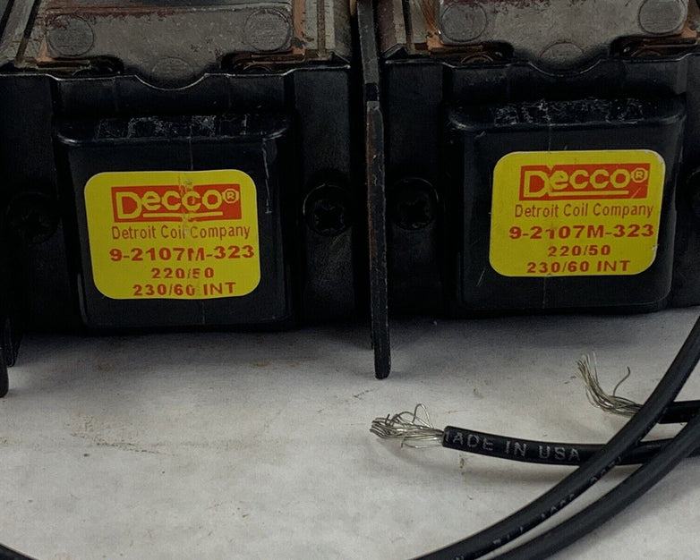 Lot of 2 Decco 9-2107M-323 220/50