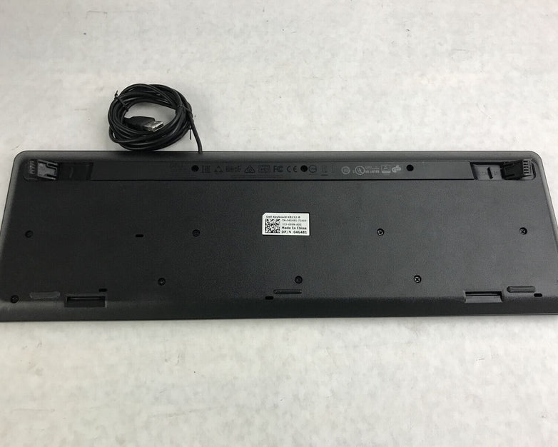 Black Dell KB212-B USB Wired 104-Key Desktop Computer Keyboard 1HF2Y DJ454 DJ458