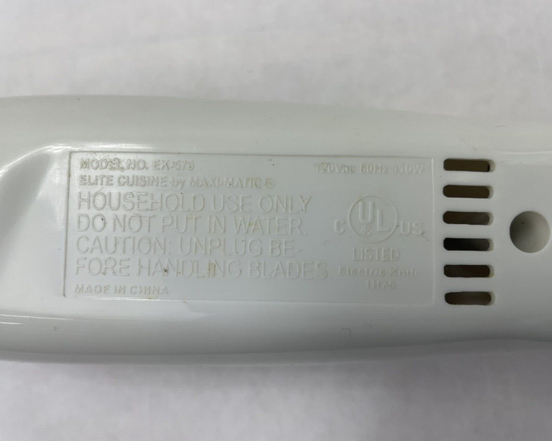 Elite Cuisine by Maxi-Matic EK-570 Electric Knife Base Only No Blades