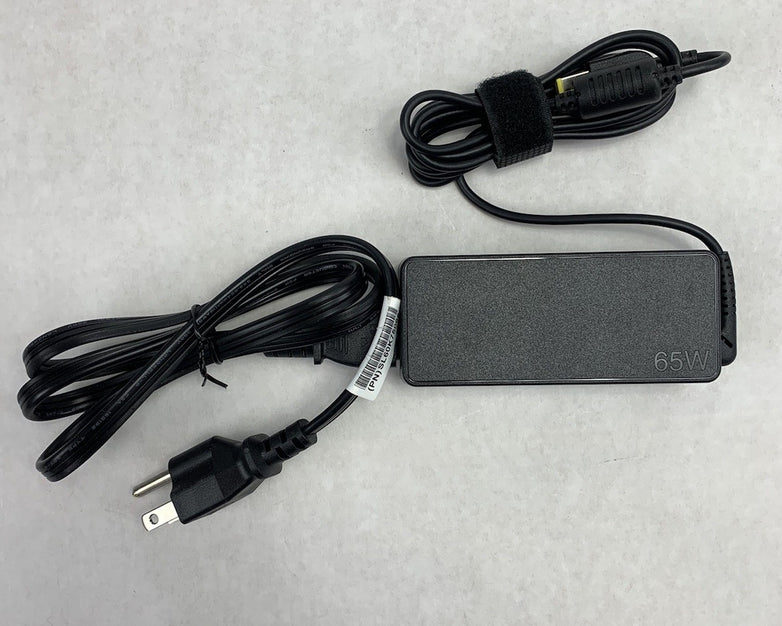 Lenovo A19-065N2A 65W 20V 3.25A Laptop AC Adapter Yellow Square Tip (Lot of 5)