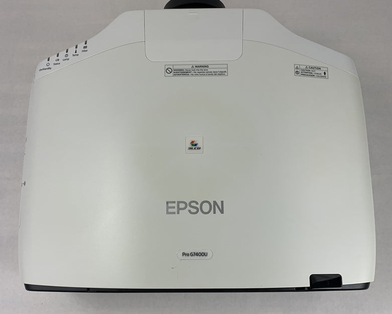Epson Pro G7400U H762A LCD Projector - Parts or Repair