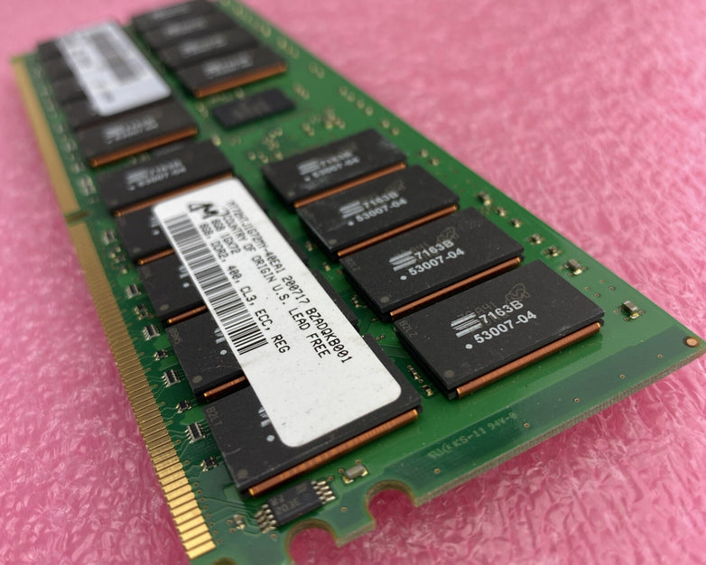IBM 12R8468 Memory 8GB 400MHz DDR2 DIMM 276-Pin CL3 RAM Untested Lot Of 2