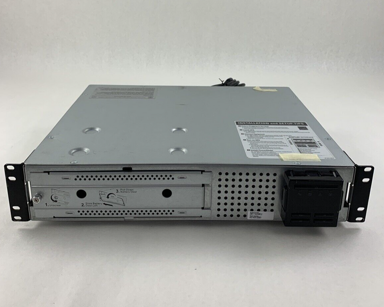 APC SMT750RM2U Smart UPS 750 Battery Backup No Battery Tested