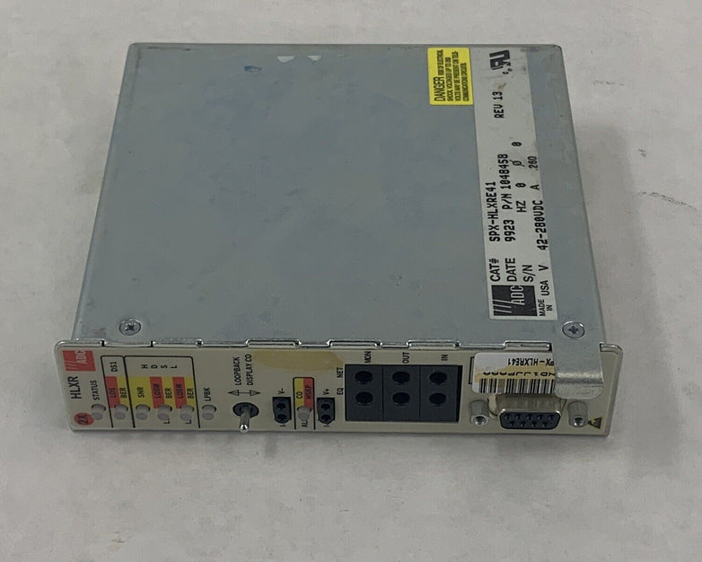 ADC SPX-HLXRE41 2X DS1 Module 1048458 REV 13