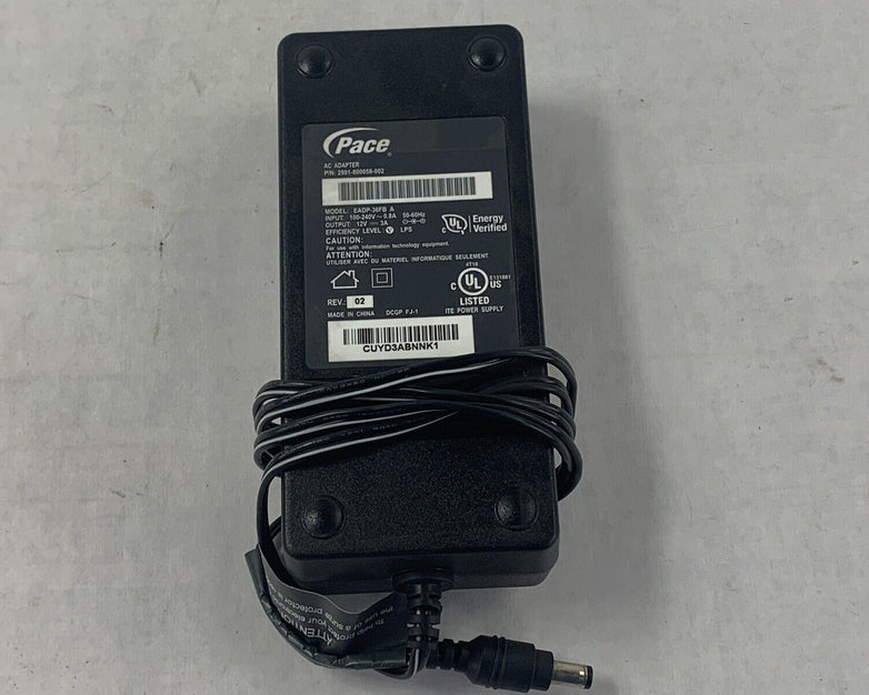 Pace EADP-36FB OEM AC/DC Adapter Power Supply Cord TZ400 TZ300 TZ210 TZ205 TZ105