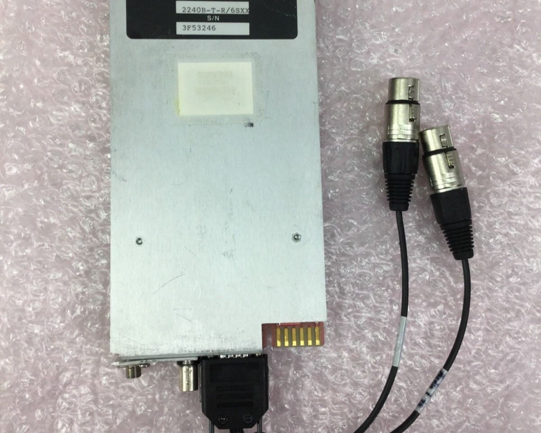 Fiber Options Fiber Optic TX 2240B-T-R/6SXX w/Cable Shown in Pictures Untested