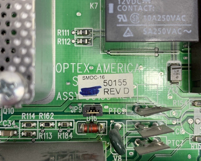 Optex America SMDC-16 Rev 1.A3