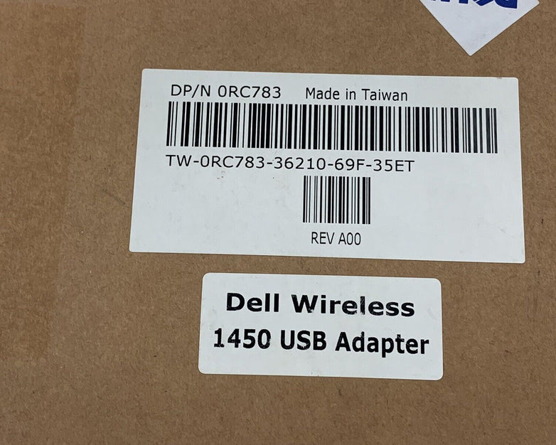 Box opened Dell Wireless 1450 USB Adapter DP/N 0RC783