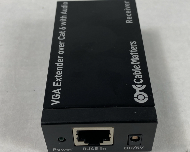 Cable Matters Model 103004 VGA Extender Over Cat 6 With Audio Receiver Only