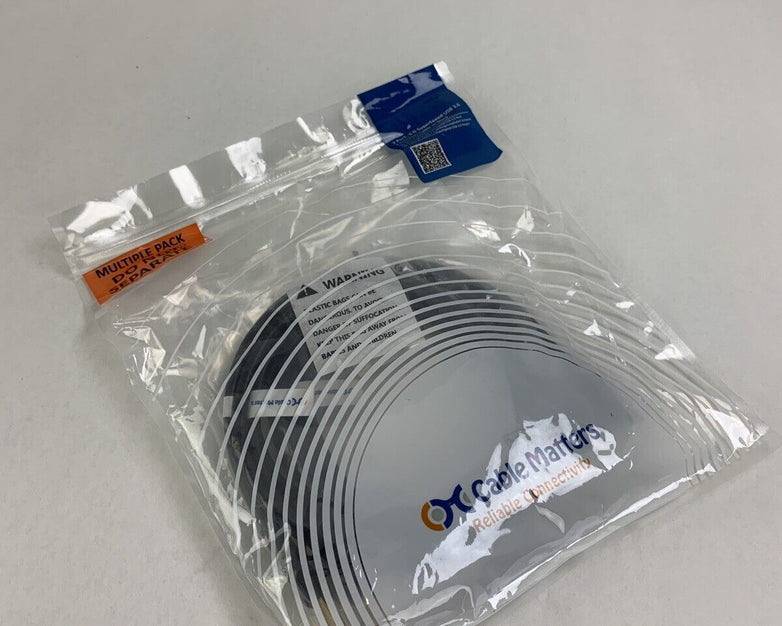 Lot of 2 2-Pack Cable Matters USB 3.0 Type A SuperSpeed 6FT 200008-Black-6x2