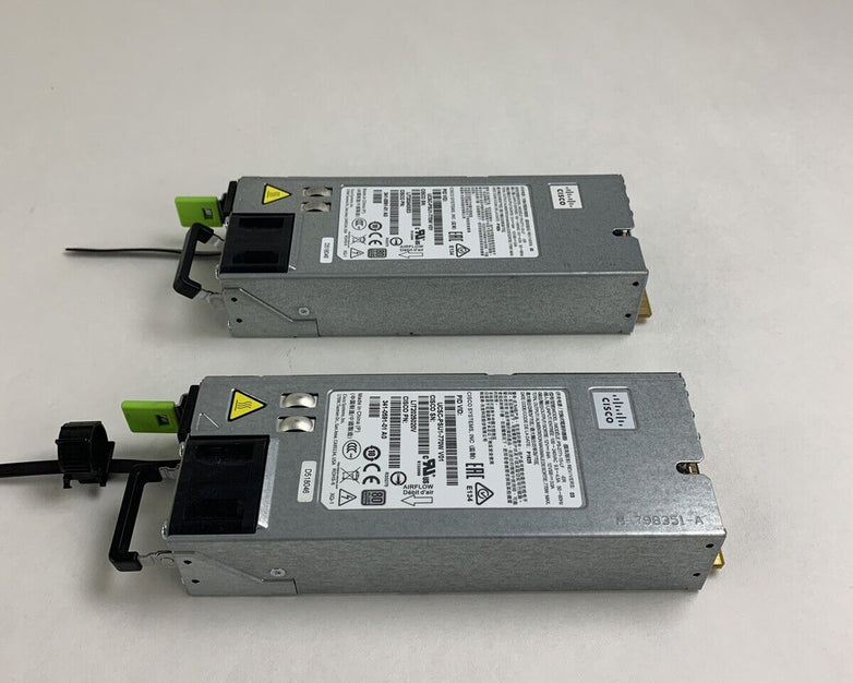 LOT OF 2 Cisco UCSC-PSU1-770W V01 770W Power Supply PS-2771-1S-LF Tested