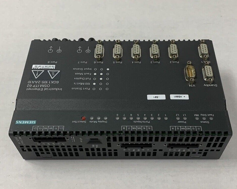 Siemens SIMATIC 6GK1105-2AA10 Industrial Optical Switch Module OSM ITP 62