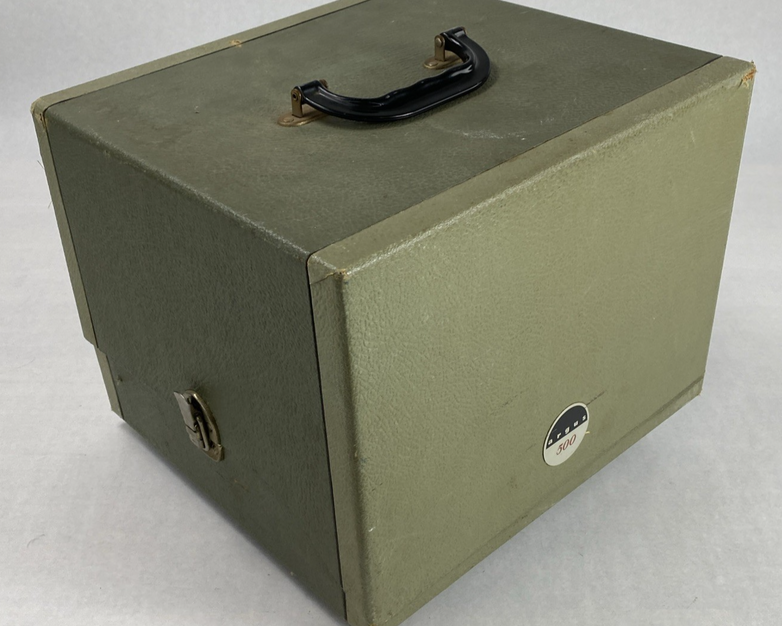 Argus 500 Model V Vintage 35mm Slide Projector Power Tested